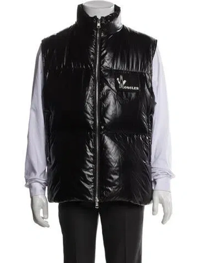 Pre-owned Moncler Banker Vest In Black