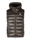 Moncler Barant Vest Jacket In Marrón