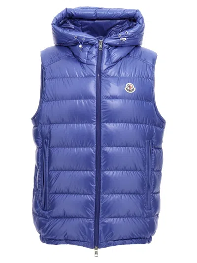 Moncler Barant Gilet In Blue