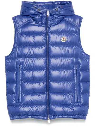 Moncler Royal Blue Barant Vest