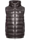 Moncler Barant Vest Jacket In Brown