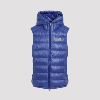 Moncler Barant Vest In Blue