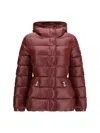 Moncler Barante Down Jacket In Dark Red