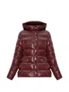 Moncler Multicolor Goose Down Full-length Jacket In Brown
