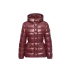 Moncler Multicolor Goose Down Full-length Jacket In Red