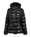 Moncler Barante Nylon Down Jacket In Black