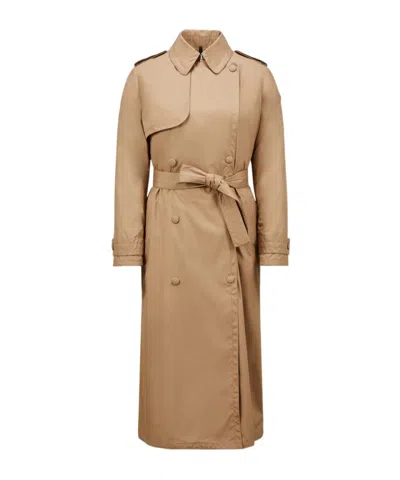 MONCLER BARBETANE DOWN TRENCH COAT