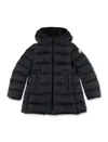 Moncler Barend Long Coat In Black