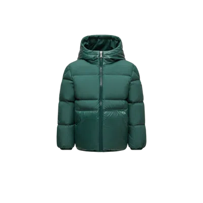 Moncler Kids' Doudoune À Capuche Barin, Garçons, Vert, Taille: 12a In Green