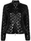 Moncler Barive Short Padded Jacket Black In Black