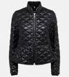 Moncler Barive Short Padded Jacket Black In Black