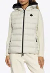 Moncler Aliterse Down Hooded Vest In White
