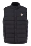Moncler Barthe Gilet In Navy