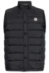 Moncler Barthe Down Gilet In Blue