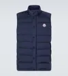 Moncler Barthe Down Vest In Multi