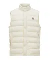 Moncler Barthe Nylon Down Vest In White