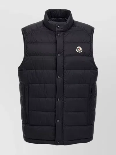 Moncler 'barthe' High Neck Padded Vest
