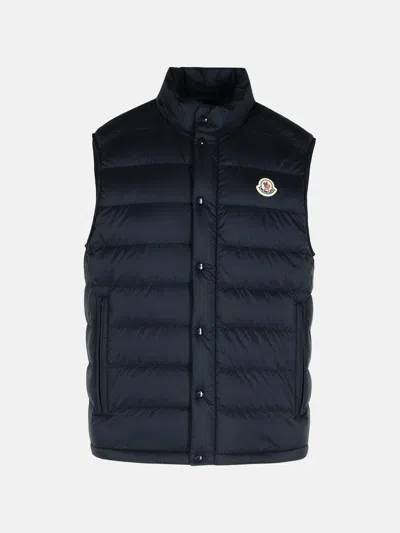 Moncler 'barthe' Navy Polyamide Vest