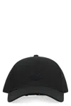 Moncler Relaxed Hat With Curved Brim And Button