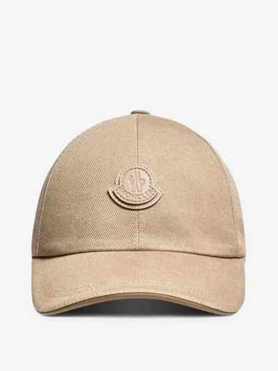 Moncler Baseball Cap In Brown
