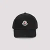 Moncler Baseball Hat With Patch In Black