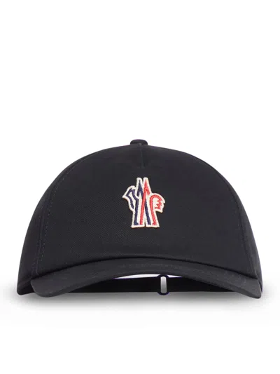 Moncler Baseball Cap In Negro