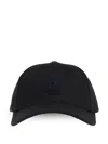 Moncler Baseball Cap In Black