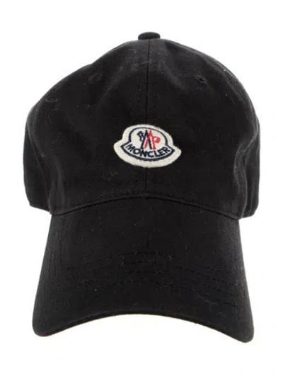 Pre-owned Moncler Baseball Cap In Black