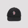 Moncler Logo-patch Baseball Cap In Black