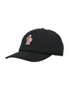 Moncler Baseball Cap With Stylish Curved Brim In Black
