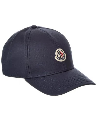 Moncler Baseball Cap In Blue