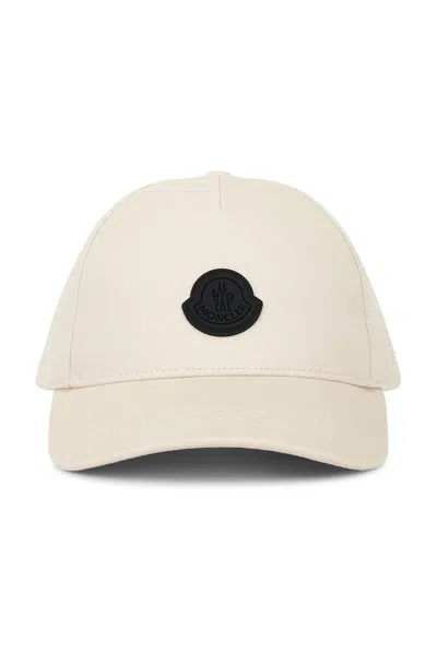 Moncler Baseball Cap In Gray