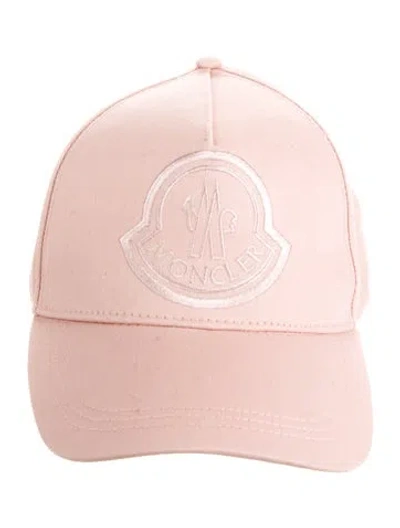 Pre-owned Moncler Baseball Cap In Pink
