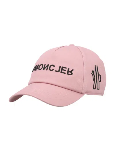 Moncler Baseball Cap In Pink
