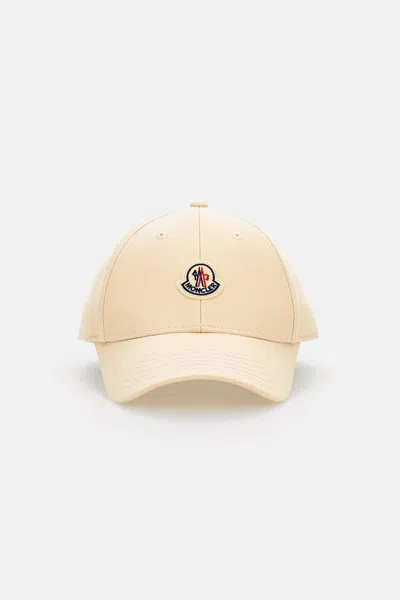 Moncler Baseball Cap In Neutral