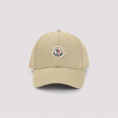 Moncler Baseball Cap Unica In Neutral