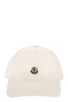 MONCLER MONCLER BASEBALL CAP WITH LOGO
