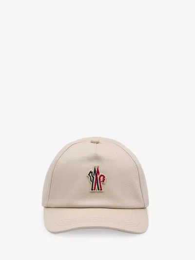 Moncler Baseball Cap With Logo In White