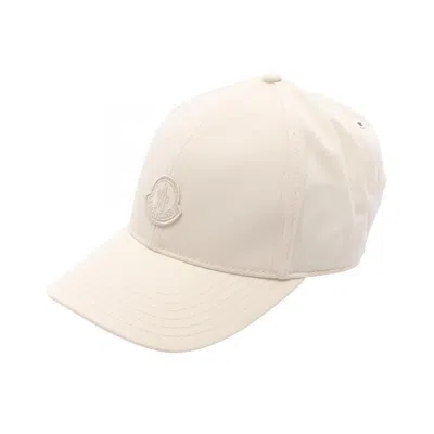 Moncler Baseball Cotton Cap In Neutral