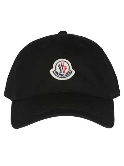 Moncler Baseball Hat In Nero