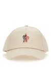 Moncler Grenoble Baseball Cap With Logocappello Da Baseball Con Logo In White