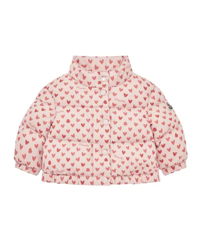 Moncler Babies' Bashira Printed Down Jacket In Multi