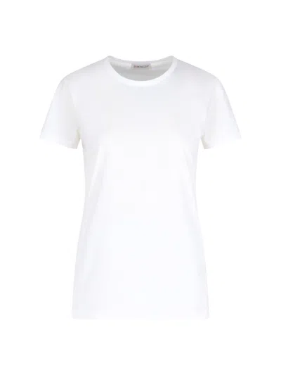 Moncler Basic T-shirt In White