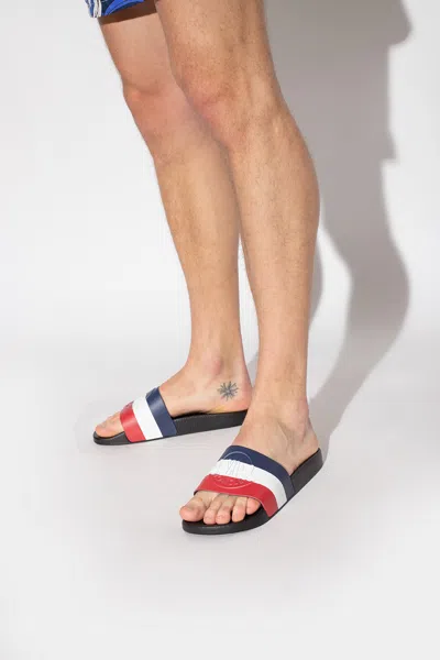 MONCLER MONCLER ‘BASILE’ RUBBER SLIDES