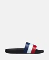 Moncler Basile Slides In Black