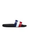 Moncler Basile Slides In Black