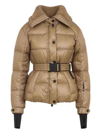 MONCLER BATAILLOUSE BELTED DOWN SKI JACKET