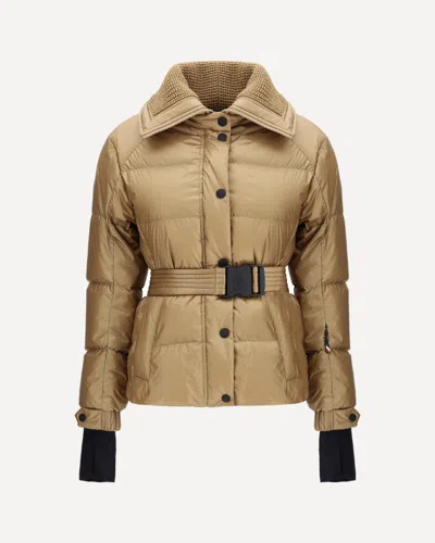 Moncler Bataillouse Down Jacket In Sand