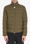 Moncler Men Baudinet Down Jacket With Logo Patch