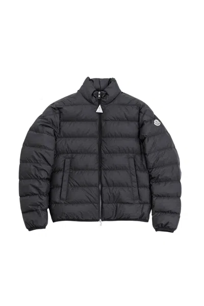 MONCLER BURBERRY PEA COAT IN WOOL